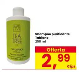 Interspar Shampoo purificante Tabiano offerta
