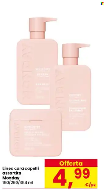 Linea cura capelli assortita Monday