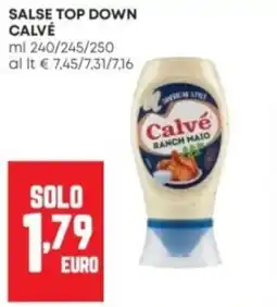 Panorama Salse top down Calvé ranch maio offerta