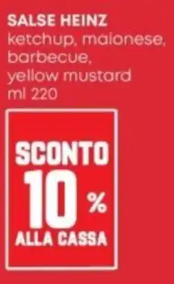 Panorama Salse Heinz offerta