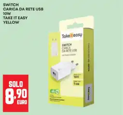 Panorama Switch carica da rete usb take it easy offerta