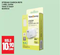 Panorama Stream carica rete usb-c-pd take it easy offerta
