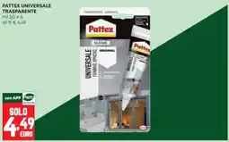 Panorama Pattex universale trasparente offerta