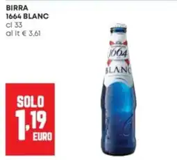 Panorama Birra 1664 Blanc offerta