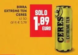Panorama Birra Extreme Ten Ceres offerta