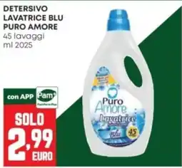 Panorama Puro Amore lavatrice blu offerta