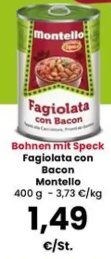 Interspar Fagiolata con Bacon Montello offerta
