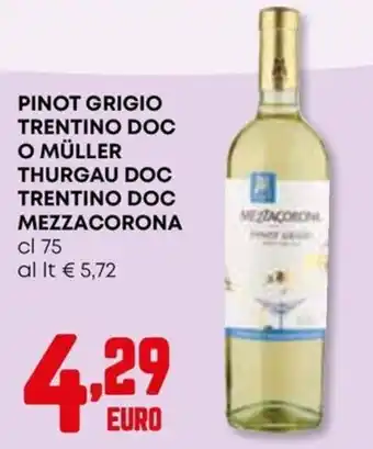 Pinot grigio Mezzacorona