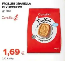 Oasi Frollini Granella di Zucchero Consilia offerta