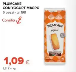 Oasi Plumcake con yogurt magro Consilia offerta