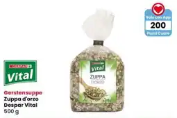 Interspar Zuppa d'orzo Despar Vital offerta