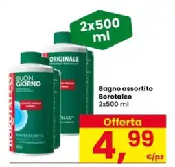 Interspar Bagno assortito Borotalco offerta