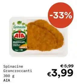 Borello Supermercati Spinacine Grancroccanti AIA offerta