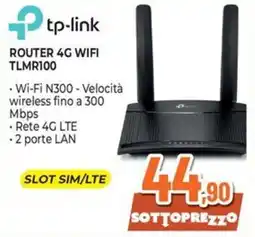Extracoop tp-link router 4g wifi tlmr100 offerta