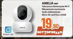 Extracoop Amelia 4MP telecamera motorizzata wi-fi offerta