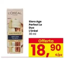 Interspar Siero Age Perfect Le Duo L'Oréal offerta