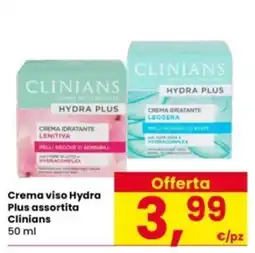 Interspar Crema viso Hydra Plus assortita Clinians offerta