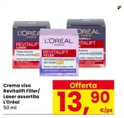 Interspar Crema viso Revitalift Filler/Laser assortita L'Oréal offerta