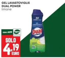 Panorama Gel lavastoviglie Dual Power limone offerta