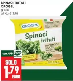 Panorama Spinaci tritati Orogel offerta