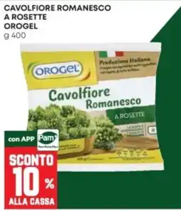 Panorama Cavolfiore Romanesco a Rosette Orogel offerta