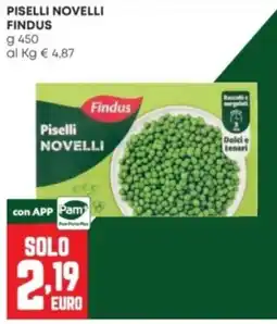 Panorama Piselli Novelli Findus offerta