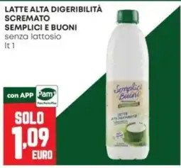 Panorama Latte alta digeribilità scremato semplici e buoni offerta