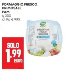 Panorama Formaggio fresco primosale Pam offerta