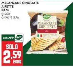 Panorama Melanzane grigliate Pam offerta