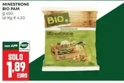 Panorama Minestrone bio Pam offerta