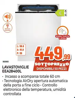 Expert Di Lella Lavastoviglie EEA28400L offerta