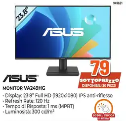 Expert Di Lella Asus Monitor VA249HG offerta