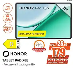 Expert Di Lella Honor Tablet Pad X8B offerta