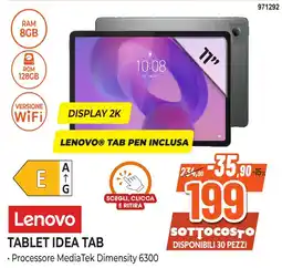 Expert Di Lella Lenovo Tablet Idea Tab offerta