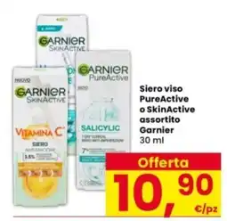 Interspar Siero viso PureActive o SkinActive assortito Garnier offerta