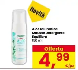 Interspar Aloe ialuronica Mousse Detergente Equilibra offerta