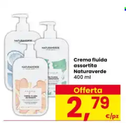 Interspar Crema fluida assortita Naturaverde offerta