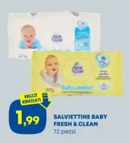 Panorama TiBi Salviettine baby Fresh & Clean offerta
