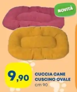 Panorama TiBi Cuccia cane cuscino ovale offerta