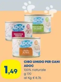 Panorama TiBi Cibo umido per cani ADOC offerta