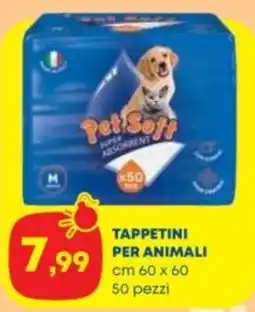 Panorama TiBi Pet Soft tappetini per animali offerta
