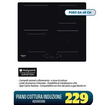Piano cottura induzione Hotpoint Ariston