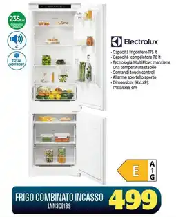 Gaer Frigo combinato incasso Electrolux offerta
