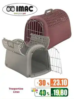 Elite Pet Trasportino Linus offerta