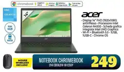 Gaer Acer Notebook Chromebook offerta