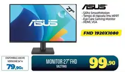 Gaer Monitor 27" FHD ASUS offerta
