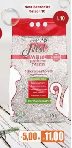 Elite Pet Nest Bentonite talco offerta