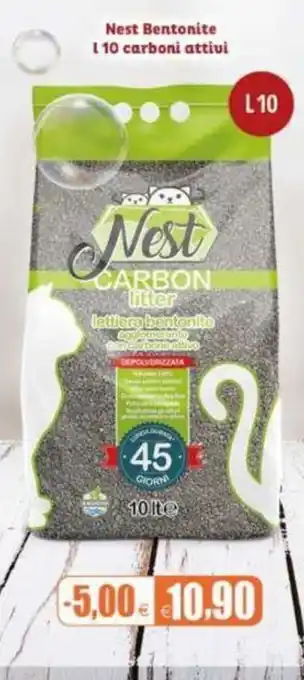 Nest Bentonite carboni attivi