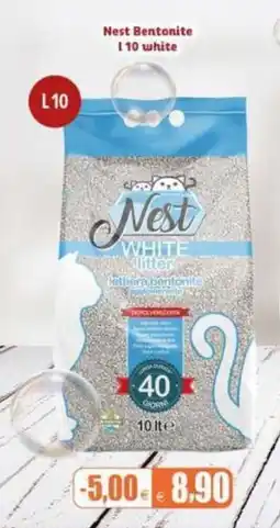 Elite Pet Nest Bentonite white offerta