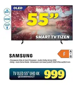 Gaer Samsung TV OLED 55" UHD 4K offerta